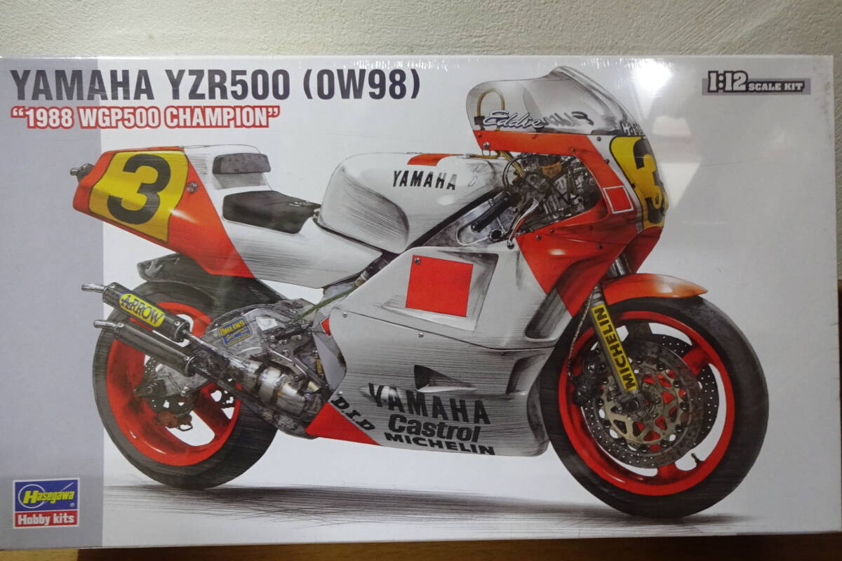 ハセガワ 1/12 ヤマハYZR500 1988WGP500チャンピオン拍卖