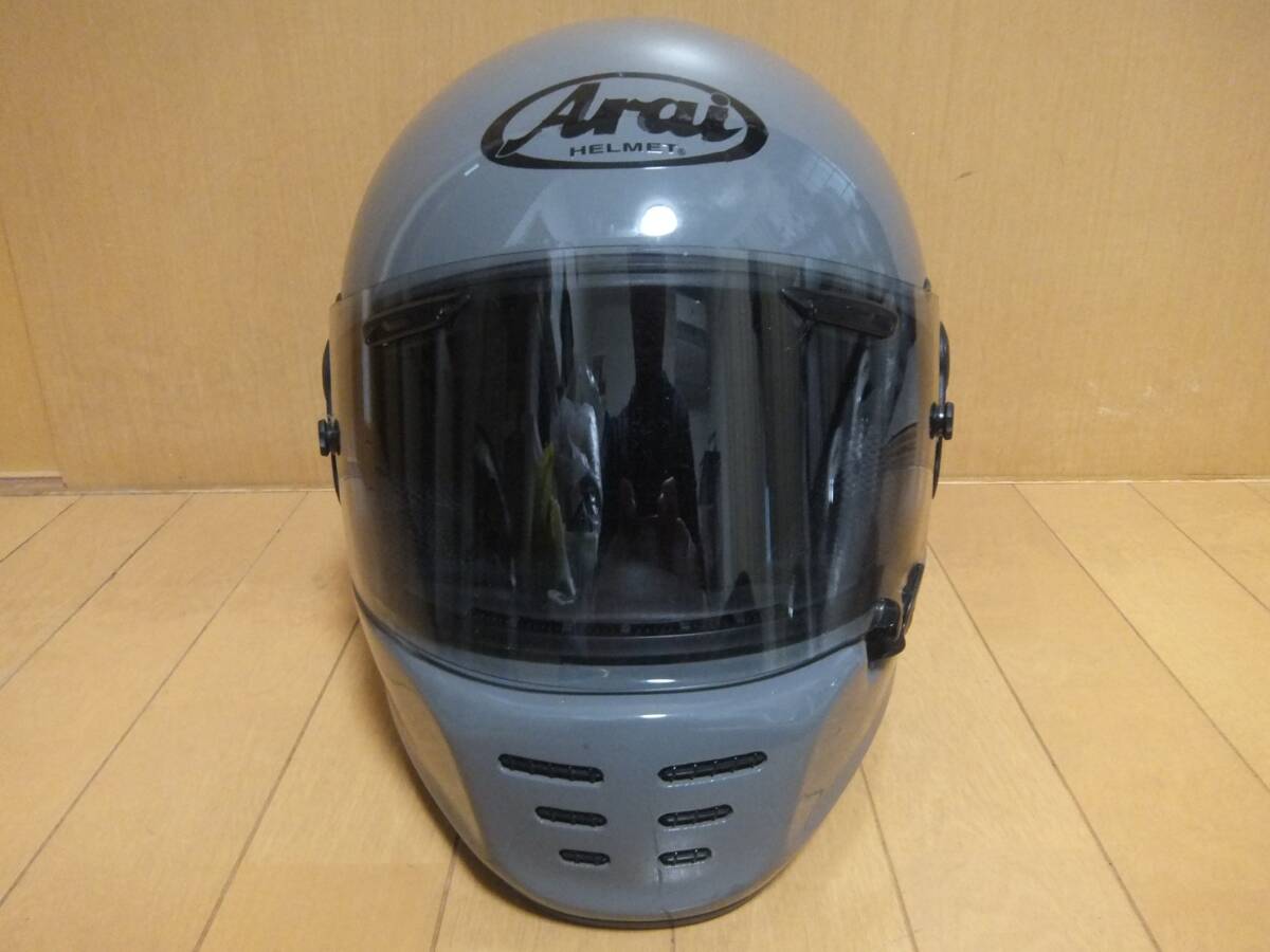 中古 Arai アライ ラパイド・ネオ RAPIDE-NEO サイズS(55・56cm) モダングレー フルフェイスヘルメット拍卖
