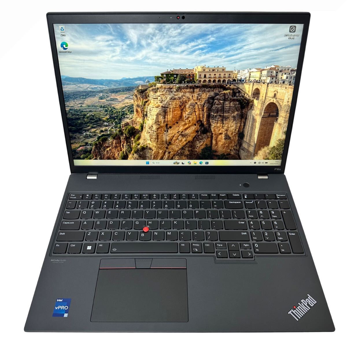 Lenovo ThinkPad P16s Gen1 Core i7-1270P 2.2GHz メモリ32GB SSD 512GB NVIDIA T550 Windows11 1円 ノートパソコン拍卖