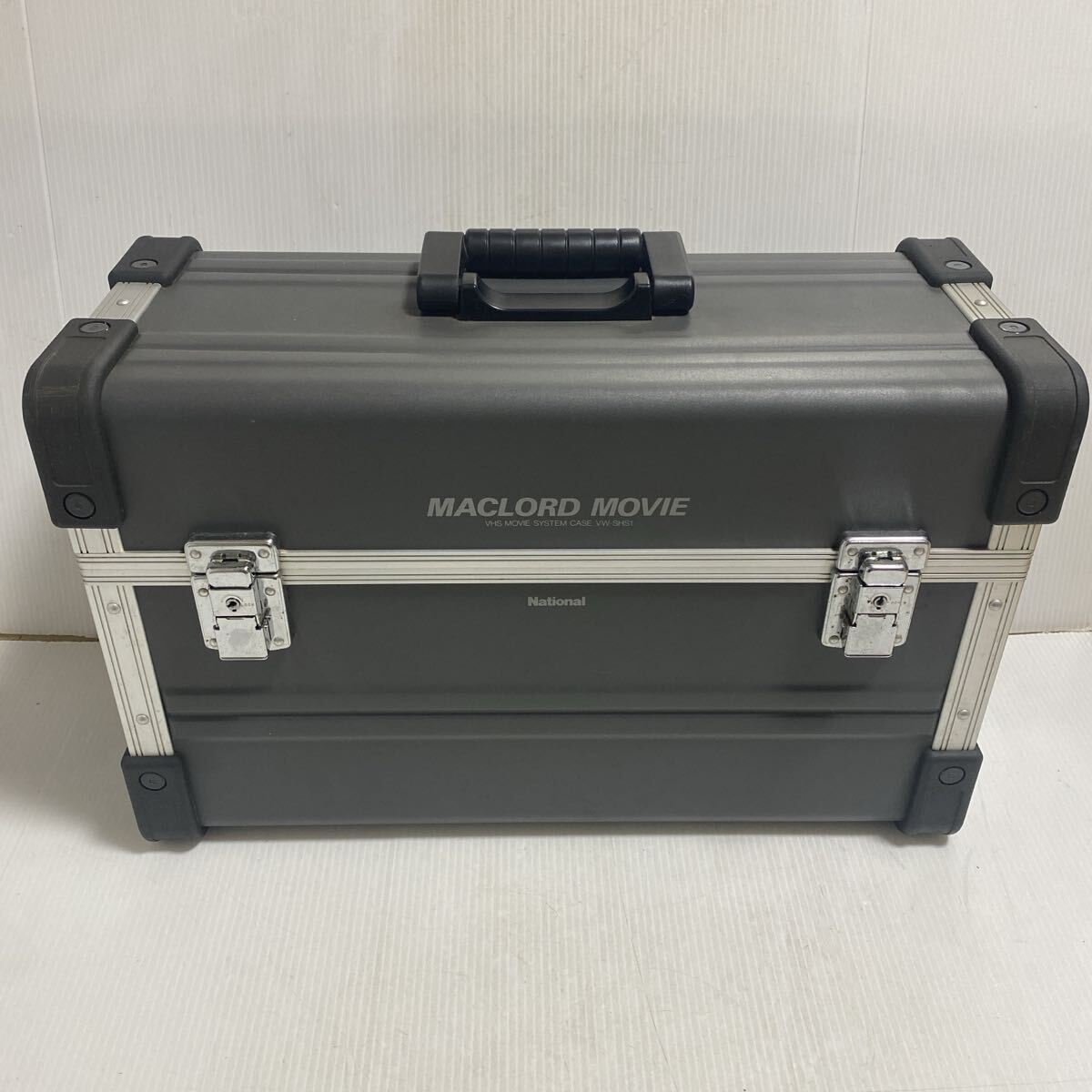 ジャンクNational MACLORD MOVIE NV-MS3 ビデオカメラ ハードケース付き 現状拍卖