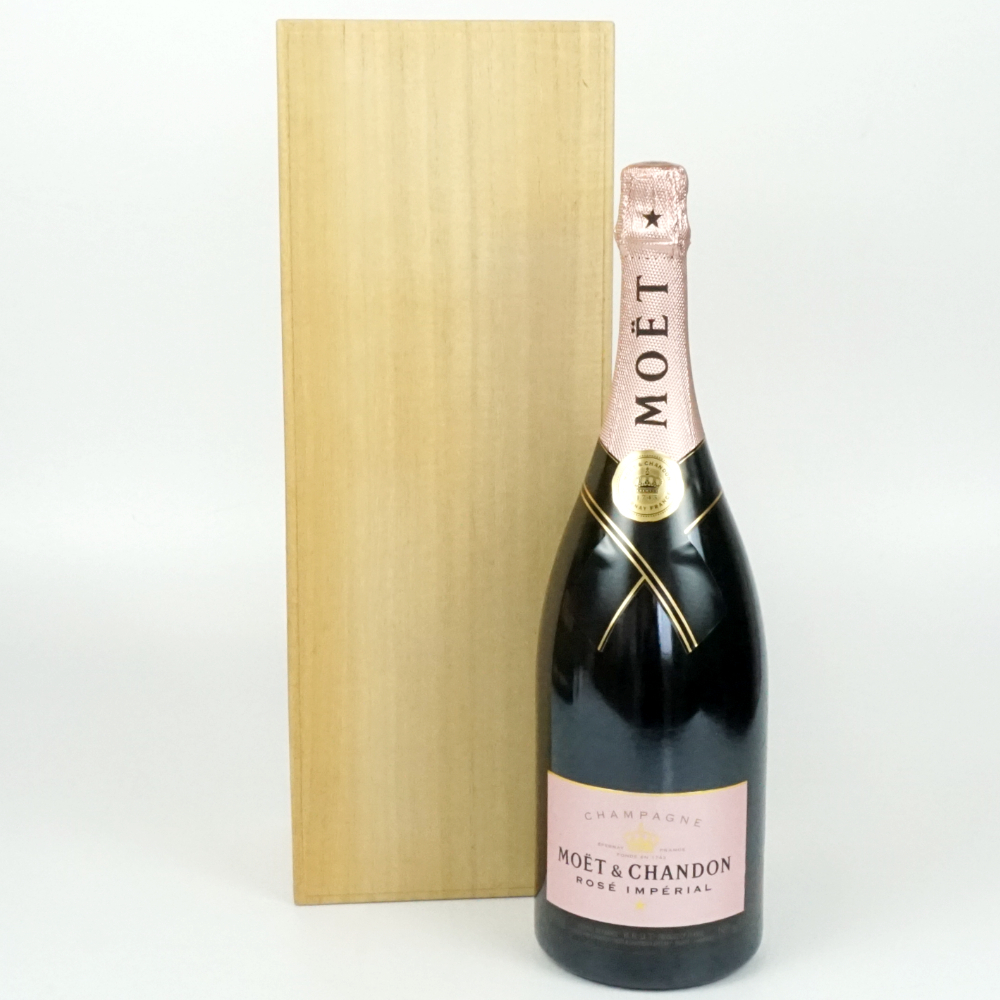 MOET&CHANDON ROSE IMPERIAL シャンパン シャンパーニュ フランス 12度 1500ml 果実酒 未開栓 【中古】 かんてい局盛岡店拍卖