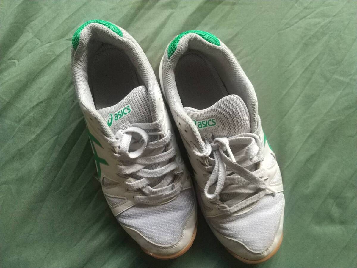 12353 靴 くつ 上靴 上履き スクールシューズ asics 24.0拍卖