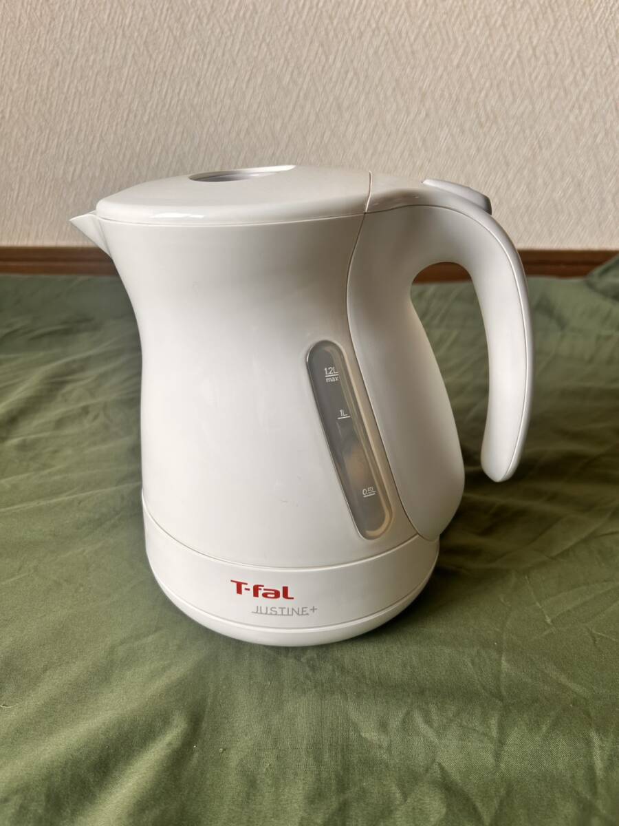 4 T-fal ティファール 電気ポット 電気ケトル ジャスティン プラス 1.2L KO340175拍卖