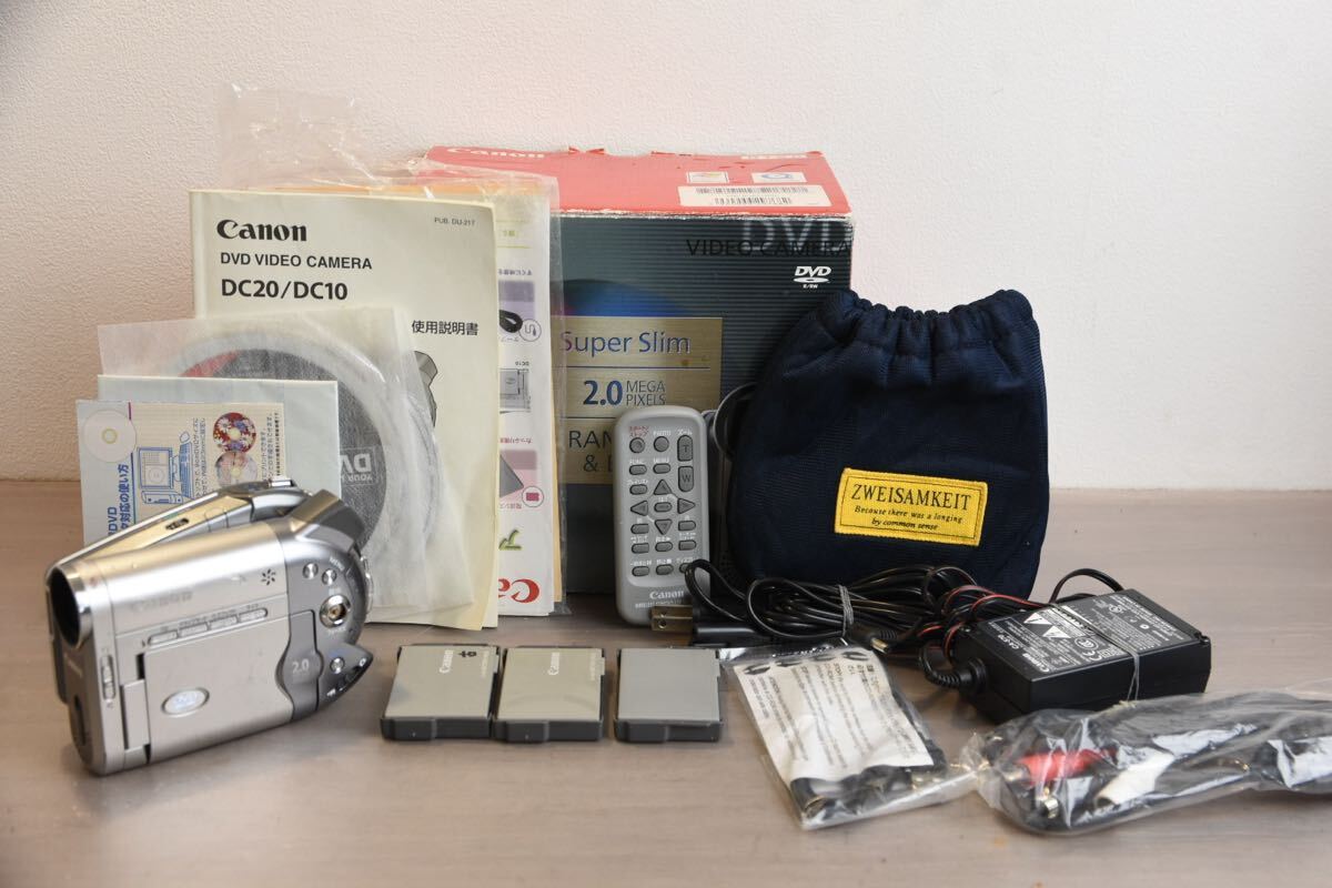 デジタルビデオカメラ Canon キャノン DM-DC20 260204W54拍卖