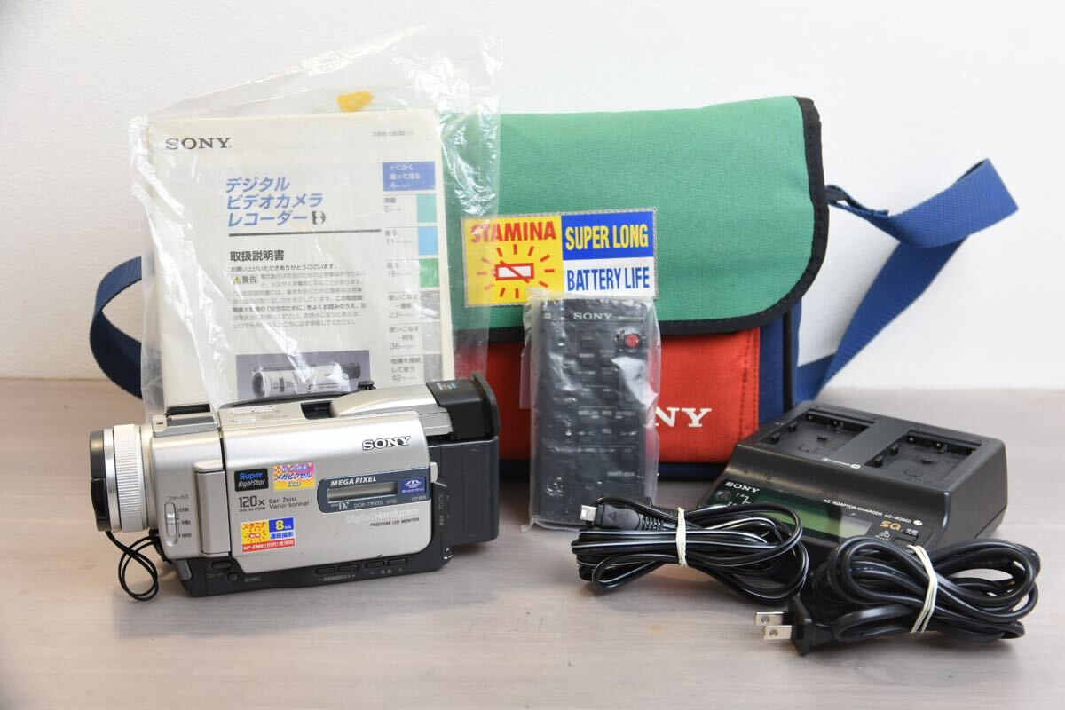 デジタルビデオカメラ SONY ソニー Handycam ハンディカム CCD-TRV20 260218W51拍卖