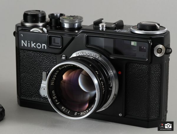 実用美品 Nikon SP ブラック +Nikkor S 5cm F1.4レンズ布幕シャッター調整済 距離計OK レンジファインダー拍卖