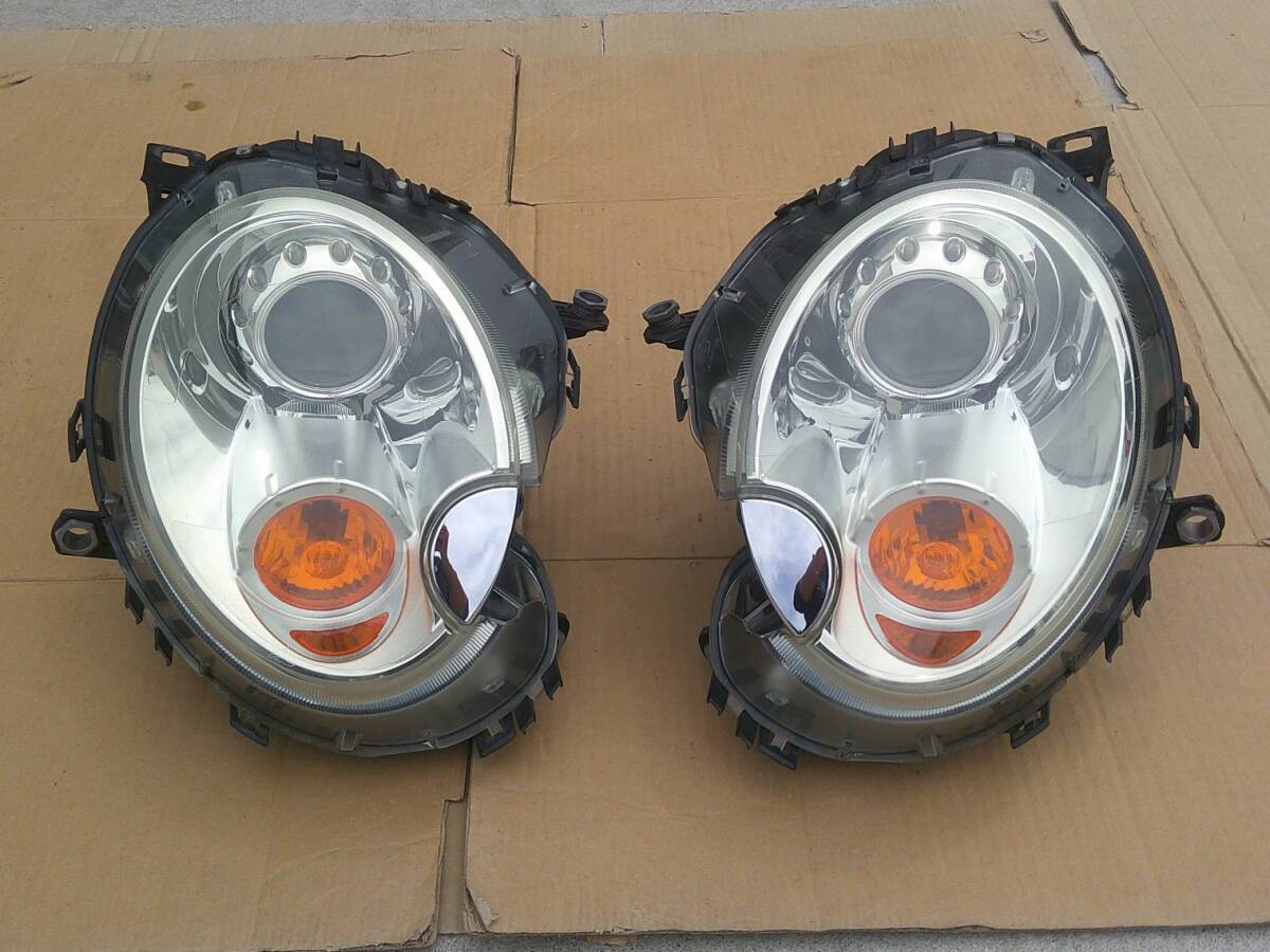 ★ ZF16 ミニ R56 R55 キセノン ヘッドライト 左右 HID ヘッドランプ 162703 162705 ★ BMWミニ MINI MF16 ML16 MM16 SU16 SV16 ZG16拍卖