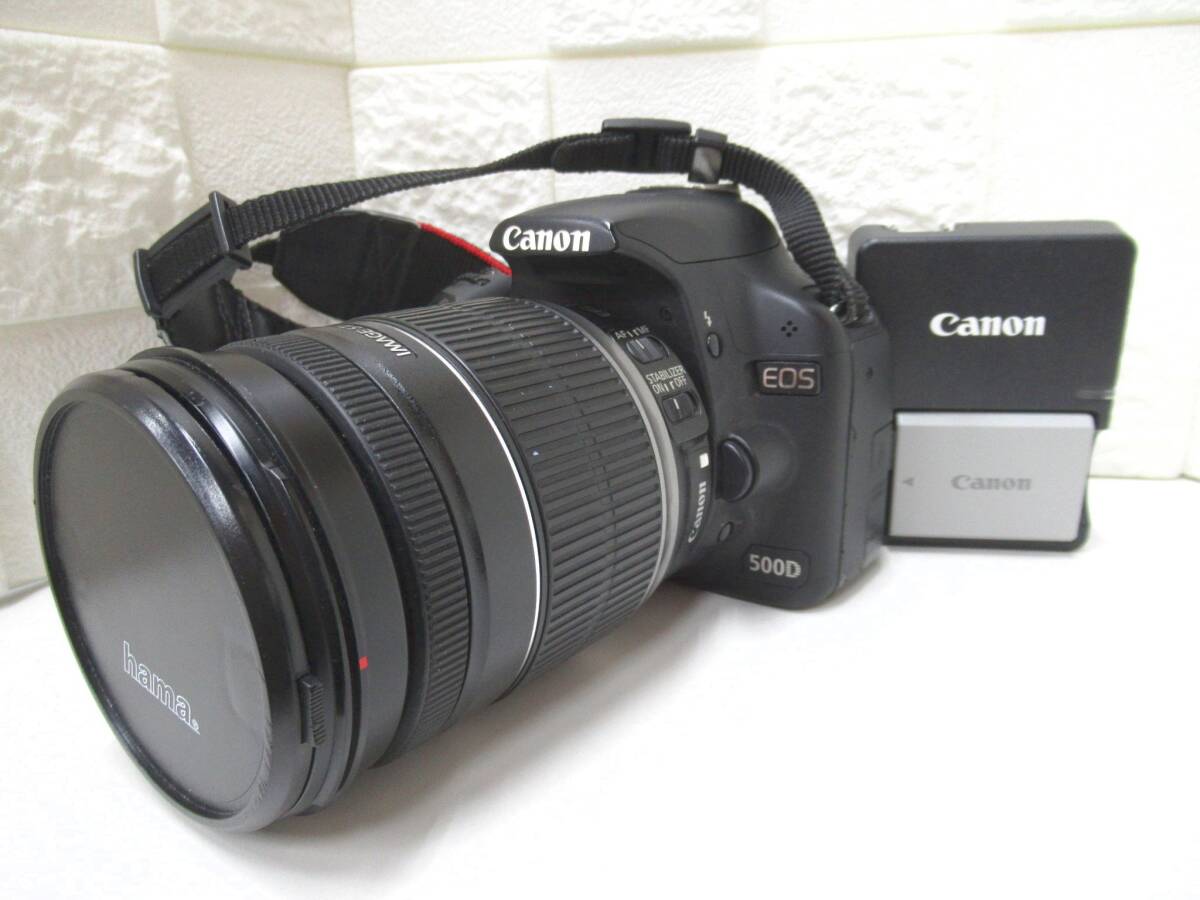 4J043EK3◇Canon EOS 500D DS126231 一眼デジタルカメラ デジカメ◇中古品拍卖