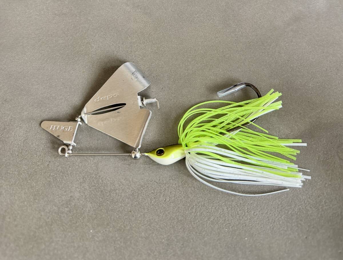 未使用 ヒュージバズ L デプス 怪魚 アカメ デカバス 専用 バズベイト ヒュージ HUGE BUZZBAIT DEPS LEFT 左 拍卖