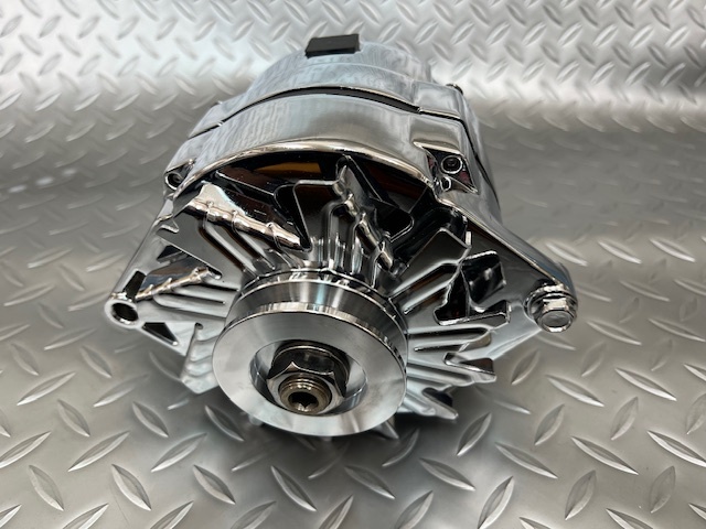 新品 クローム140AMP オルタネーター★ シボレー GM インパラ ベルエア カプリス カマロ コルベット シェベル拍卖