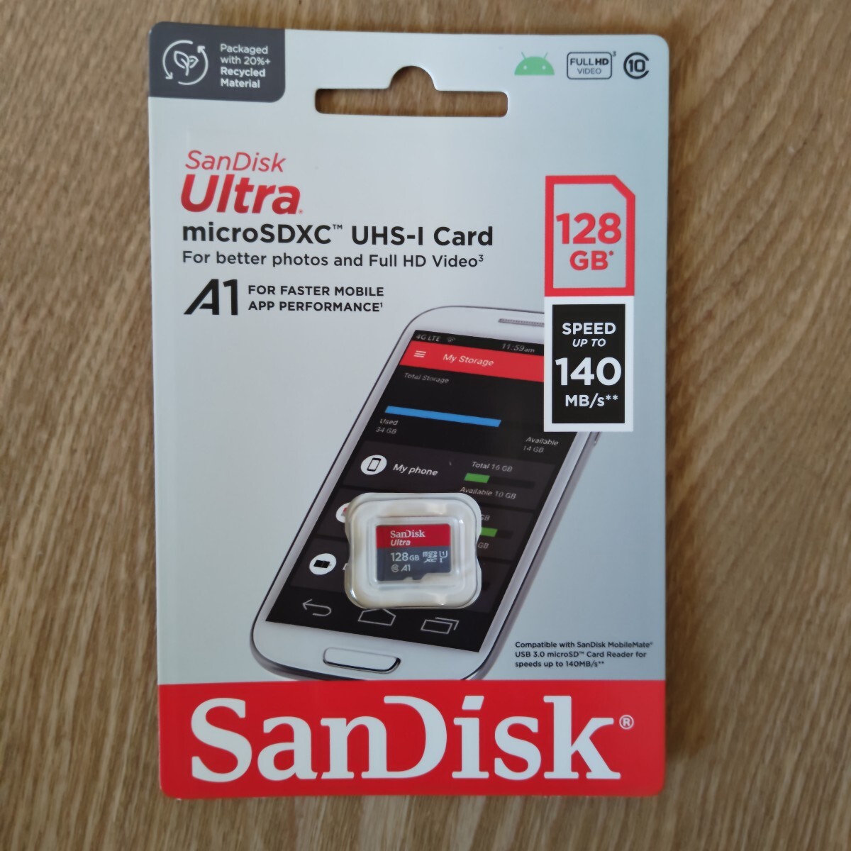 Ultra SDSQUAB-128G-GN6MN (128GB)サンディスク拍卖