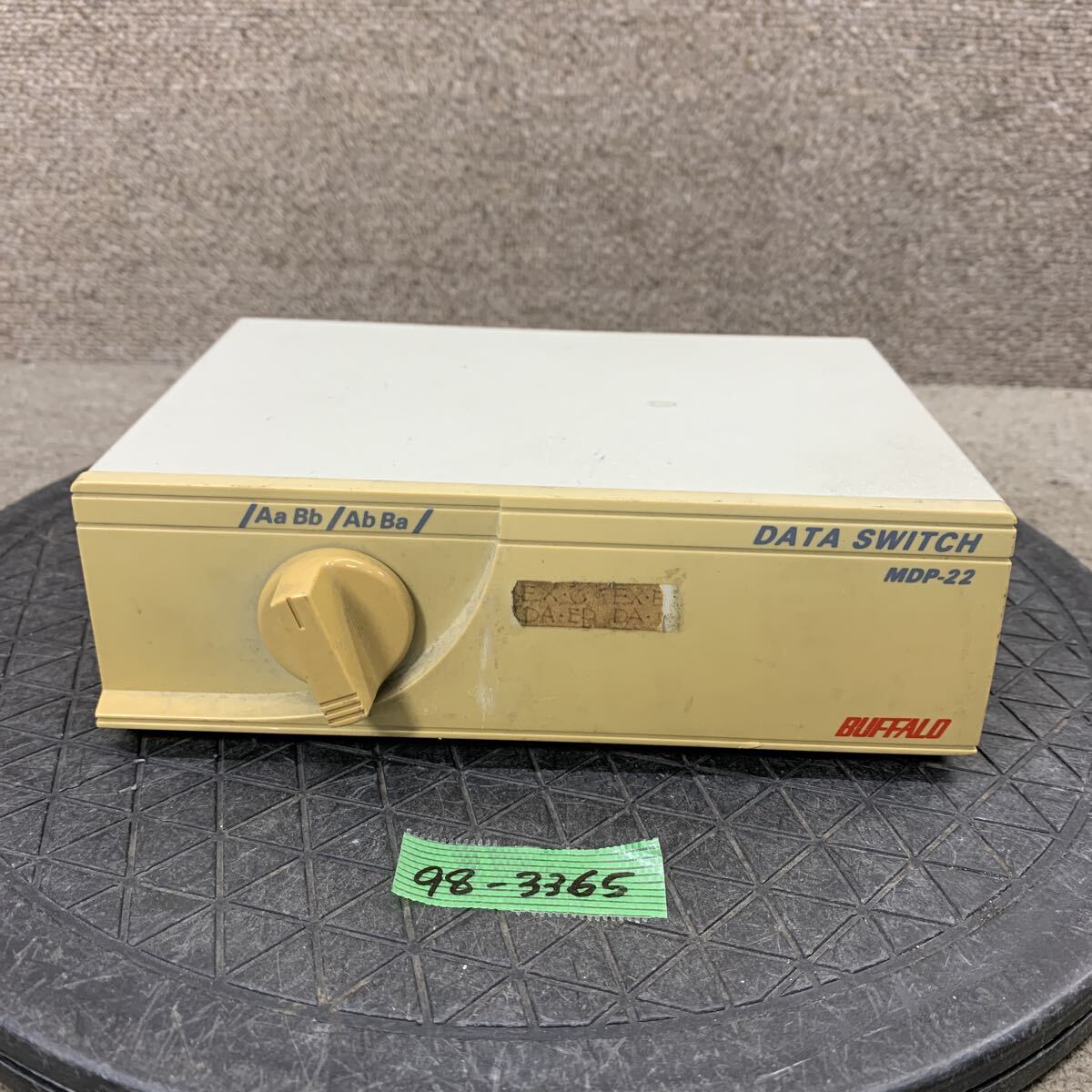 98-3365 激安 レトロPC パーツ プリンタ手動切替器 BUFFALO MDP-22E メルコ データスイッチ 動作未確認 ジャンク拍卖