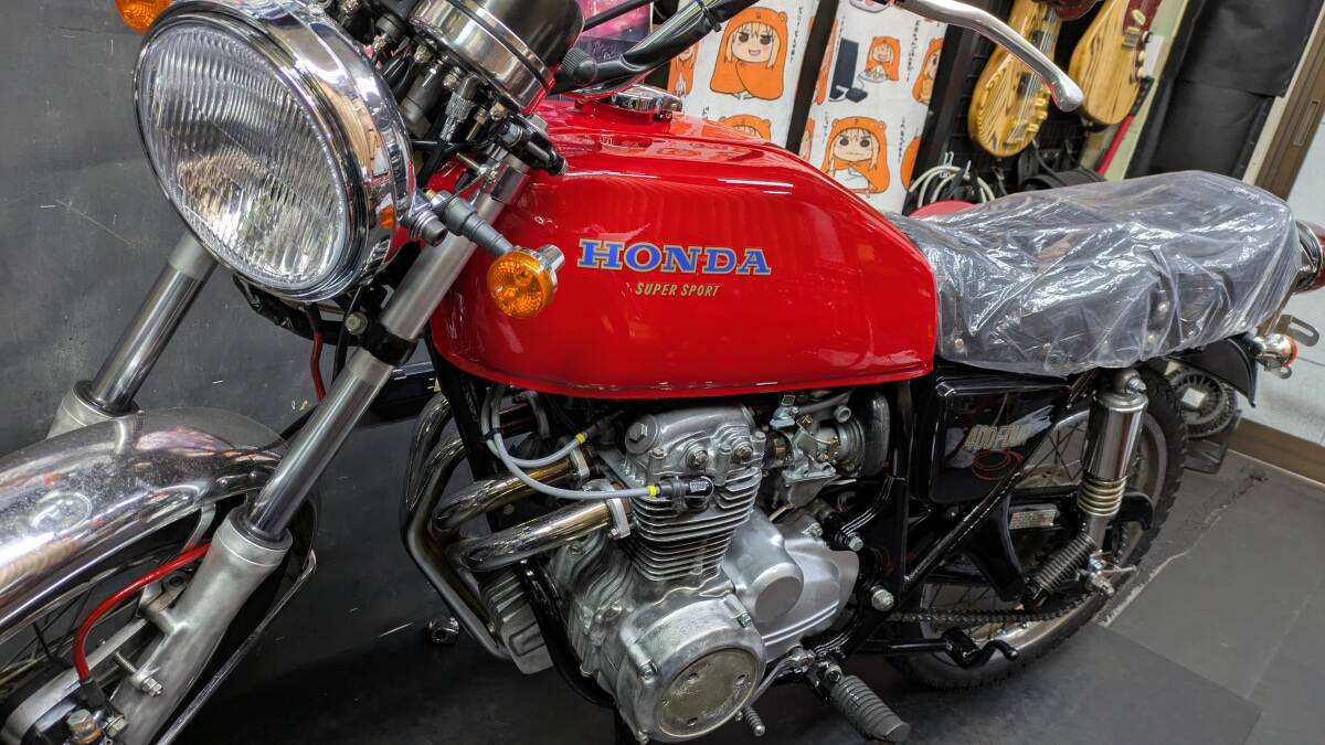 各所オーバーホール済み!ウオタニ装備!HONDA ヨンフォア仕様CB350F CB400Fバケヨン仕様 中型免許で乗れるヨンフォア 各所レストア済み拍卖