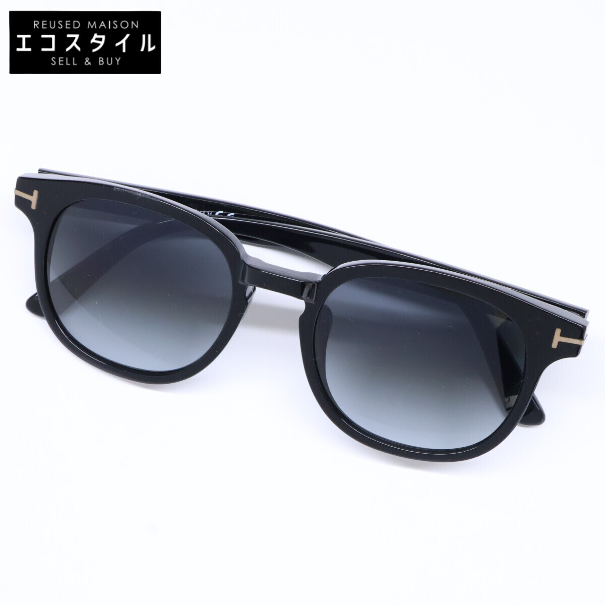 TOM FORD トムフォード TF399-F 01N Frank フランク ボスリントンシェイプ サングラス 52□20-150拍卖