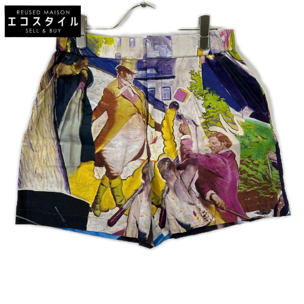新品同様/ UNDERCOVER アンダーカバー UC1D1502-2 ピンク ハーフパンツ 1 レディース拍卖