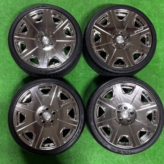 フェルース FERUCE 19X8.5J +43 5H PCD114.3 245/35R19 アルミホイール拍卖