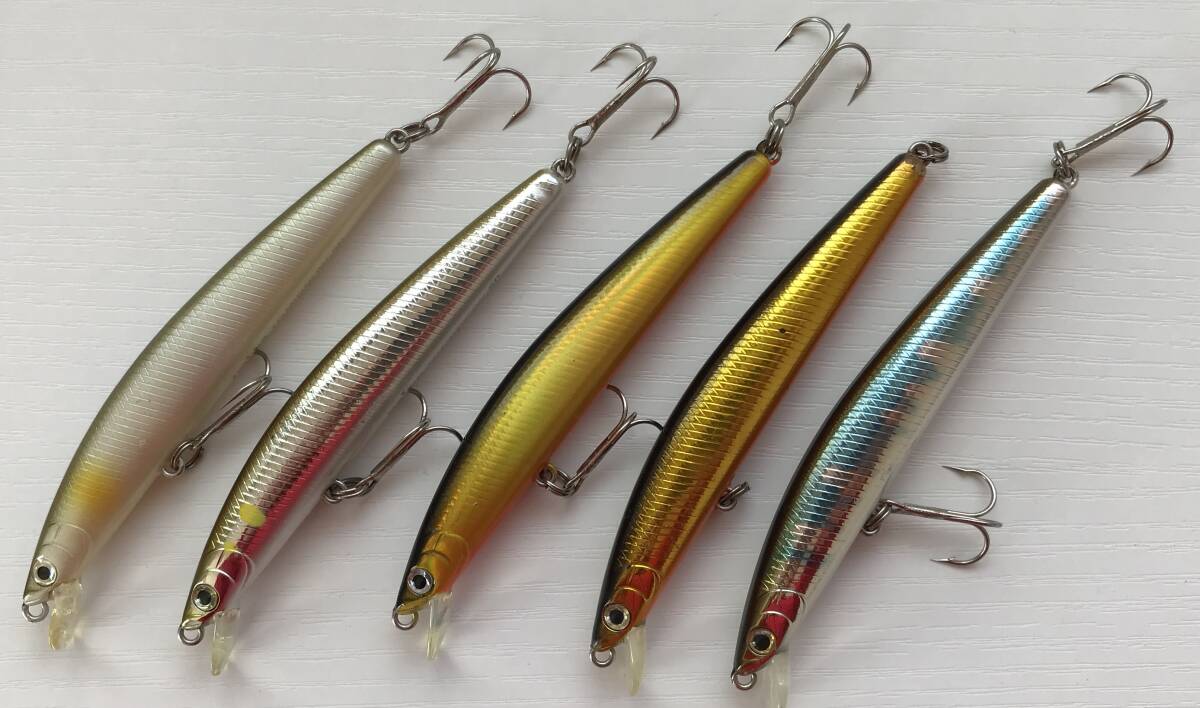 Daiwa チームダイワ TDミノー1091(95mm)SP&F 5個セット ②拍卖