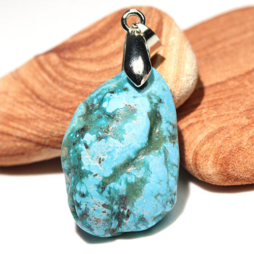 〔J374-11〕アリゾナ キングマンターコイズ ペンダント Kingman turquoise拍卖