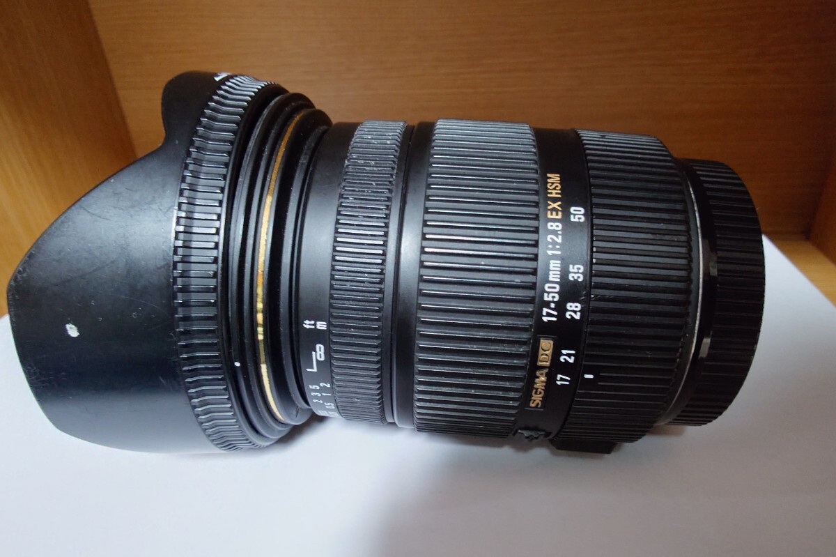 シグマ SIGMA DC 17-50mm 1:2.8 EX HSM Canon拍卖