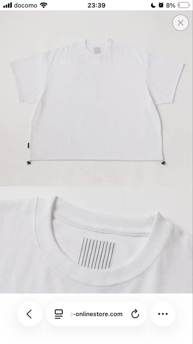 S.F.C Stripes For Creative SUPER BIG TEE W DRAWSTRINGS | White XL拍卖