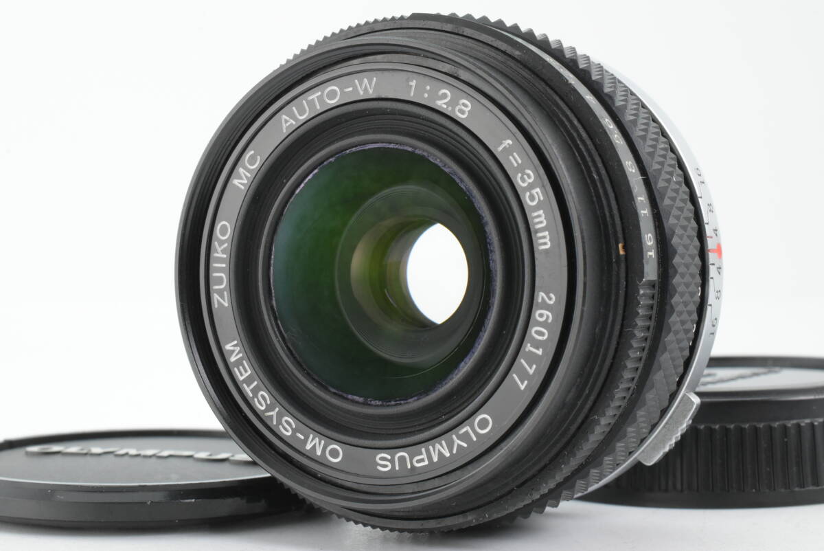 【現状品】Olympus オリンパス Zuiko Auto-W MC 35mm F2.8 広角レンズ OMマウント EF-1967拍卖