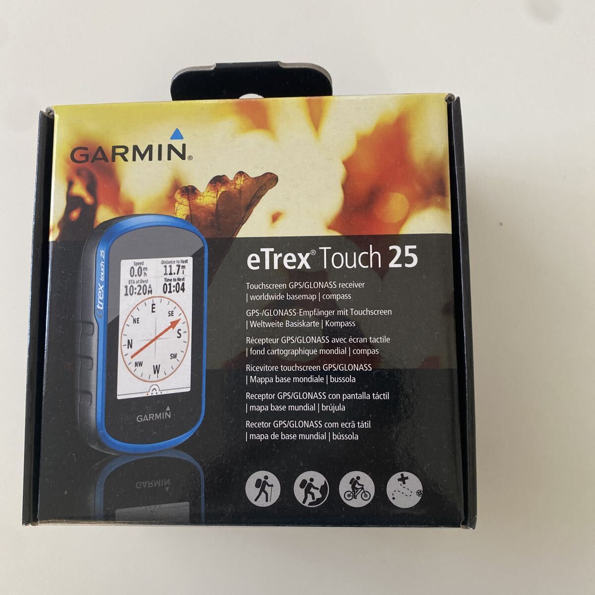 Garmin ガーミンeTrex Touch 25 英語版 日本語化済 オープンストリートマップ付拍卖