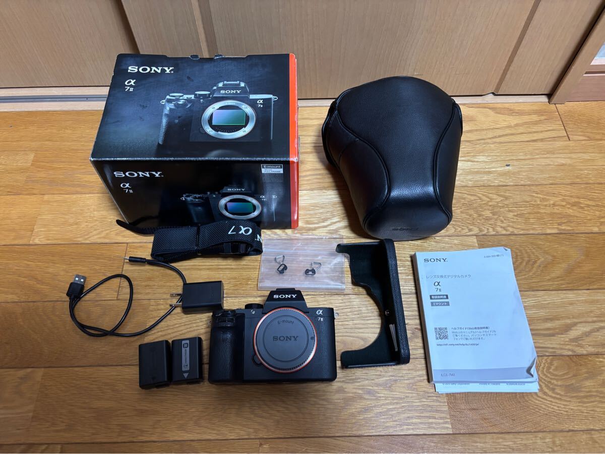 SONY ソニー α7II ILCE-7M2 ミラーレス一眼カメラ ケース付き拍卖