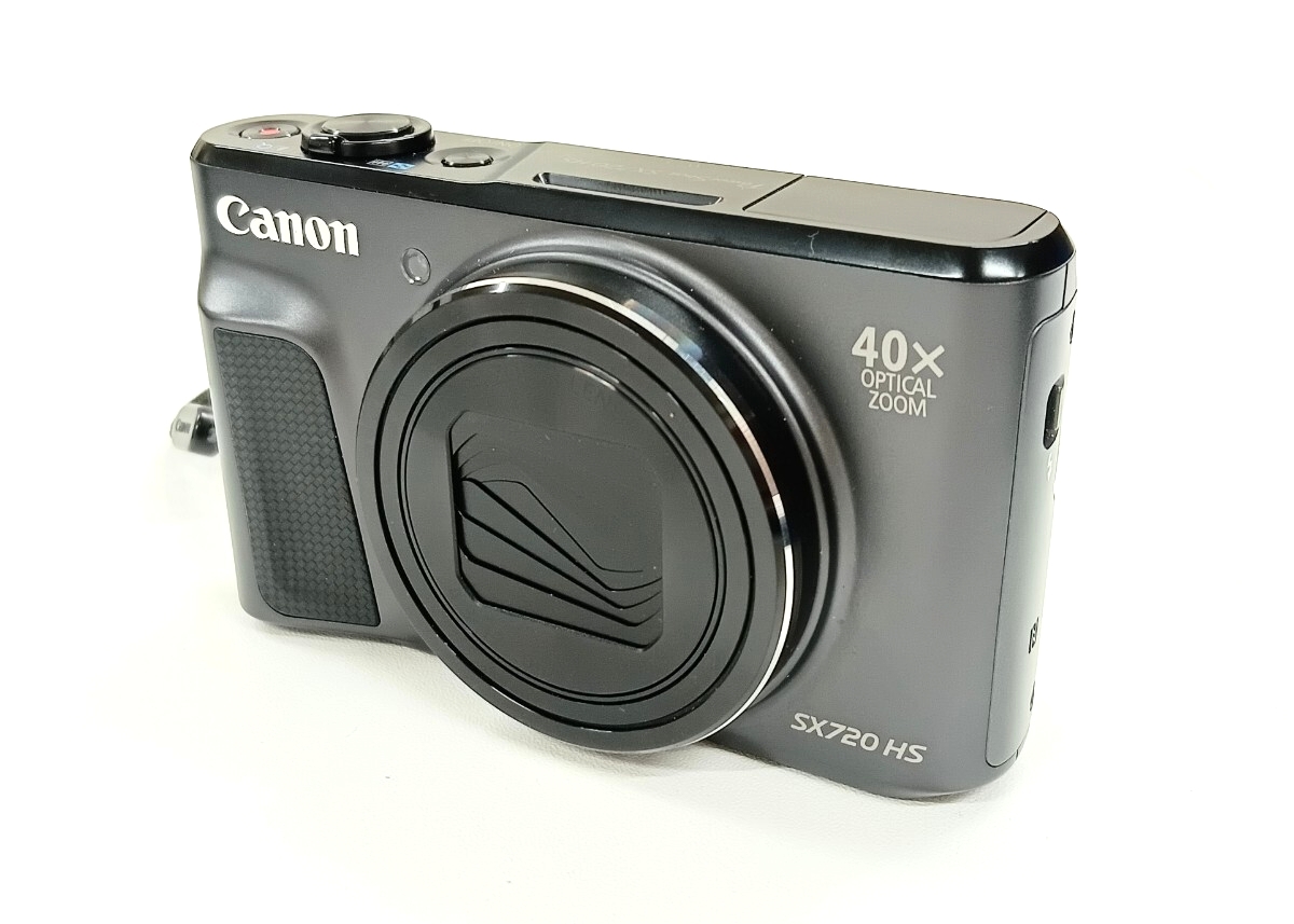 1円スタート Canon キャノン PowerShot SX720 HS ブラック コンパクトデジタルカメラ Wi-Fi デジカメ 動作未確認 ジャンク【K001289】拍卖