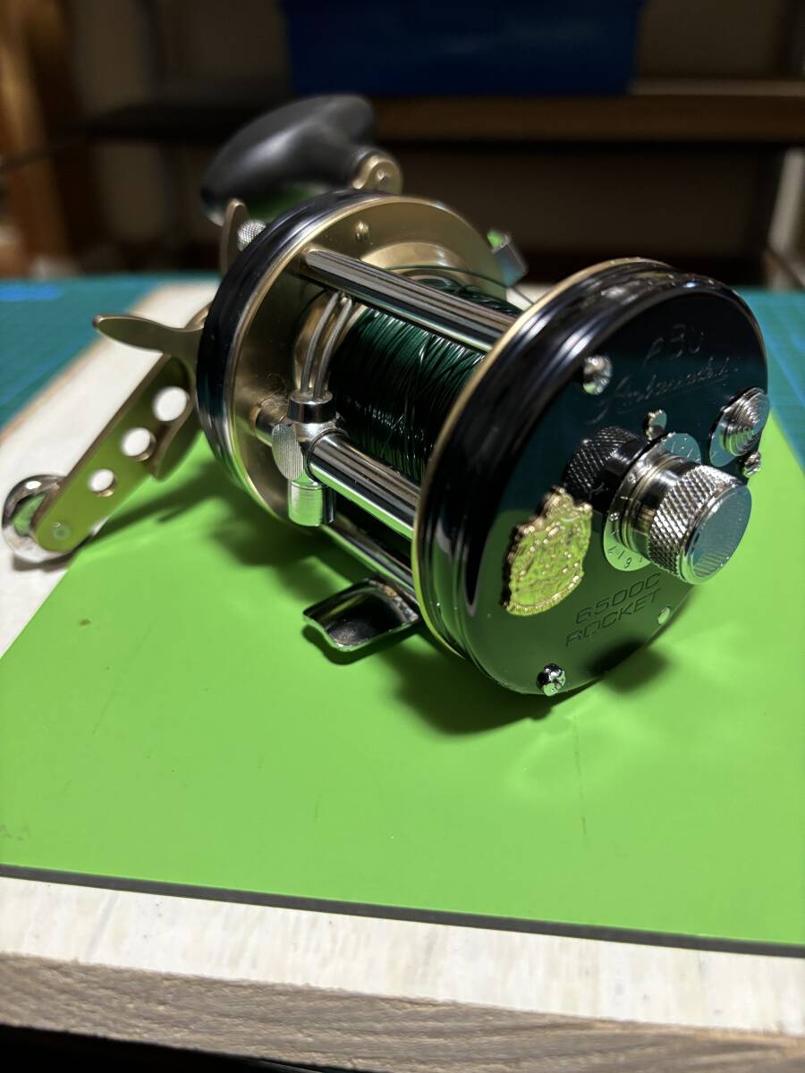 ☆★アブガルシア/ABU アンバサダー 6500C ロケット ブラック/両軸遠投かご釣り・雷魚拍卖