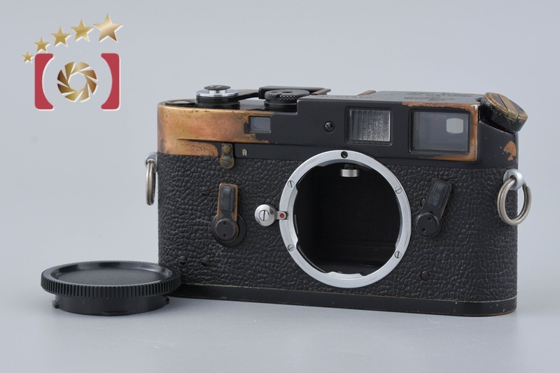 【中古】Leica ライカ M4 オリジナルブラックペイント 1967年製 シリアル1181万番台 レンジファインダーフィルムカメラ拍卖