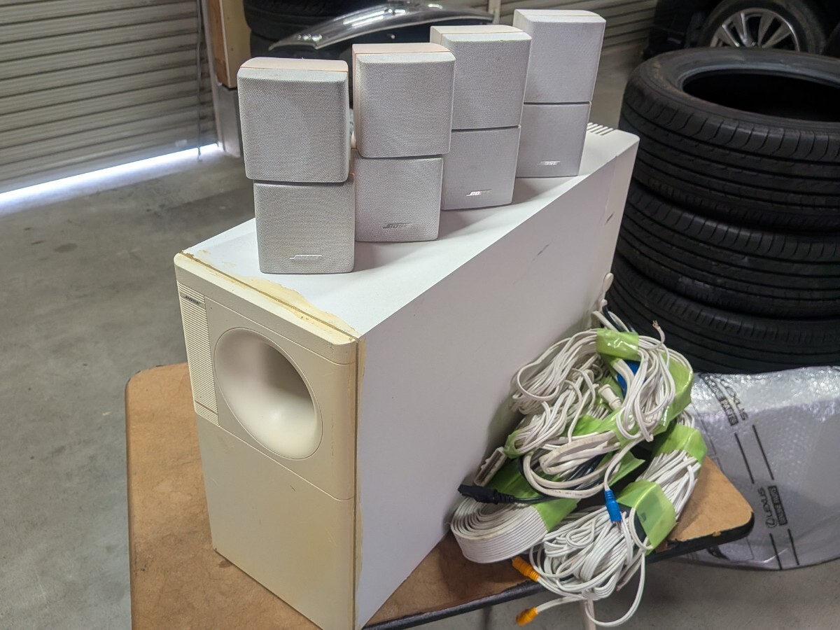 サテライトスピーカー アクースティマス15 サラウンドシステム ホームシアターシステム ウーファー BOSE スピーカー セット拍卖