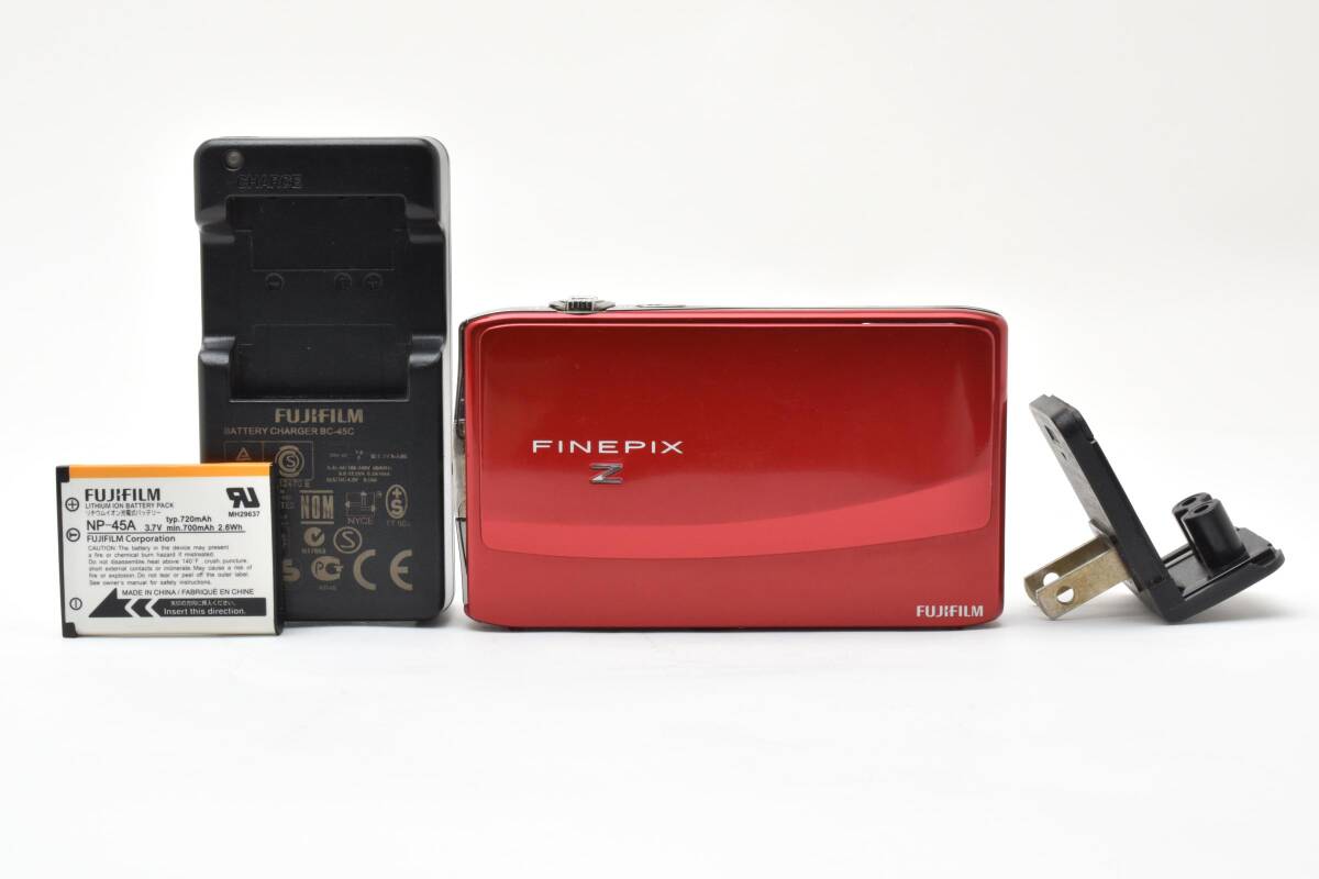 ★美品 完全動作品★ FUJIFILM 富士フィルム FinePix Z900EXR レッド拍卖