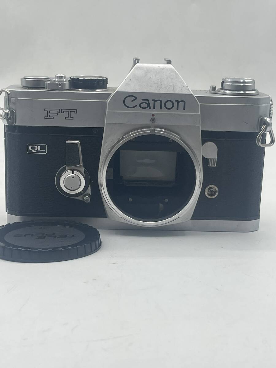 N45509▼ Canon FT QL キヤノン 一眼レフ フィルムカメラ マニュアルフォーカス ボディー シルバー 拍卖