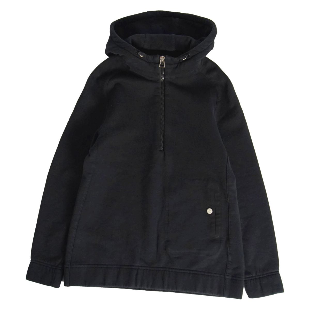 美品 エルメス HERMES パーカー フーディー ハーフジップ スウェット セリエボタン フランス製 トップス レディース S cd04dm-rm20r07887拍卖