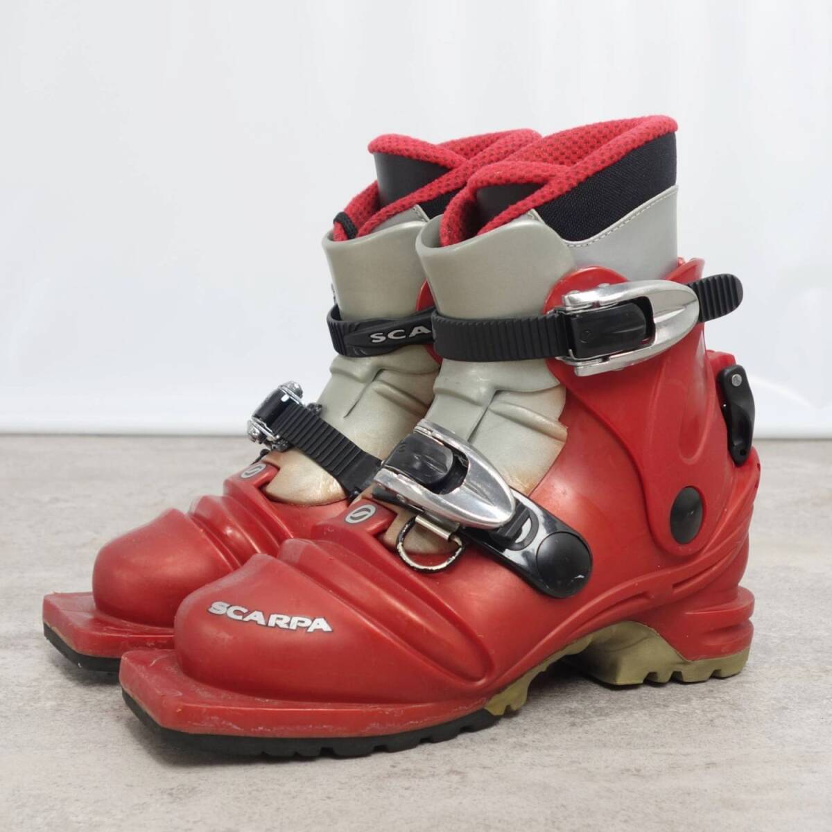 スカルパ SCARPA TJ 23cm テレマーク スキー ブーツ 2バックル 75mm 3pin 3ピン アウトドア cd02me-rk26y11072拍卖