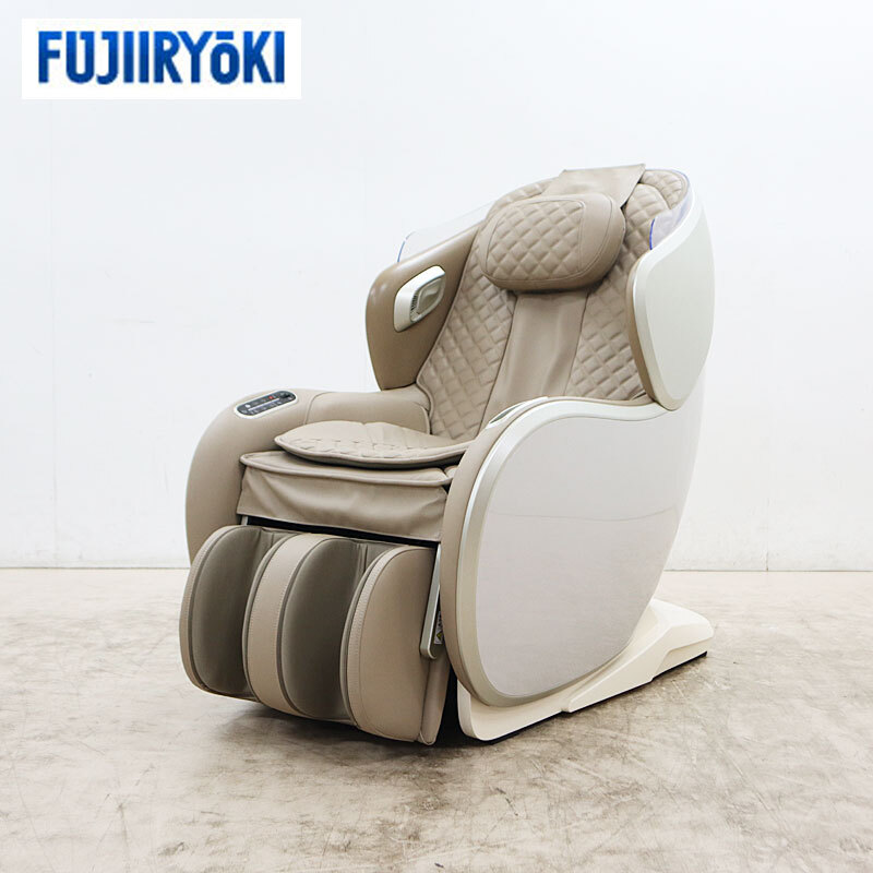 ◆展示品◆ FUJIIRYOKI フジ医療器 SYNCA CirC GRACE サーク グレイス マッサージチェア L24 MR385 ベージュ×ベージュ拍卖