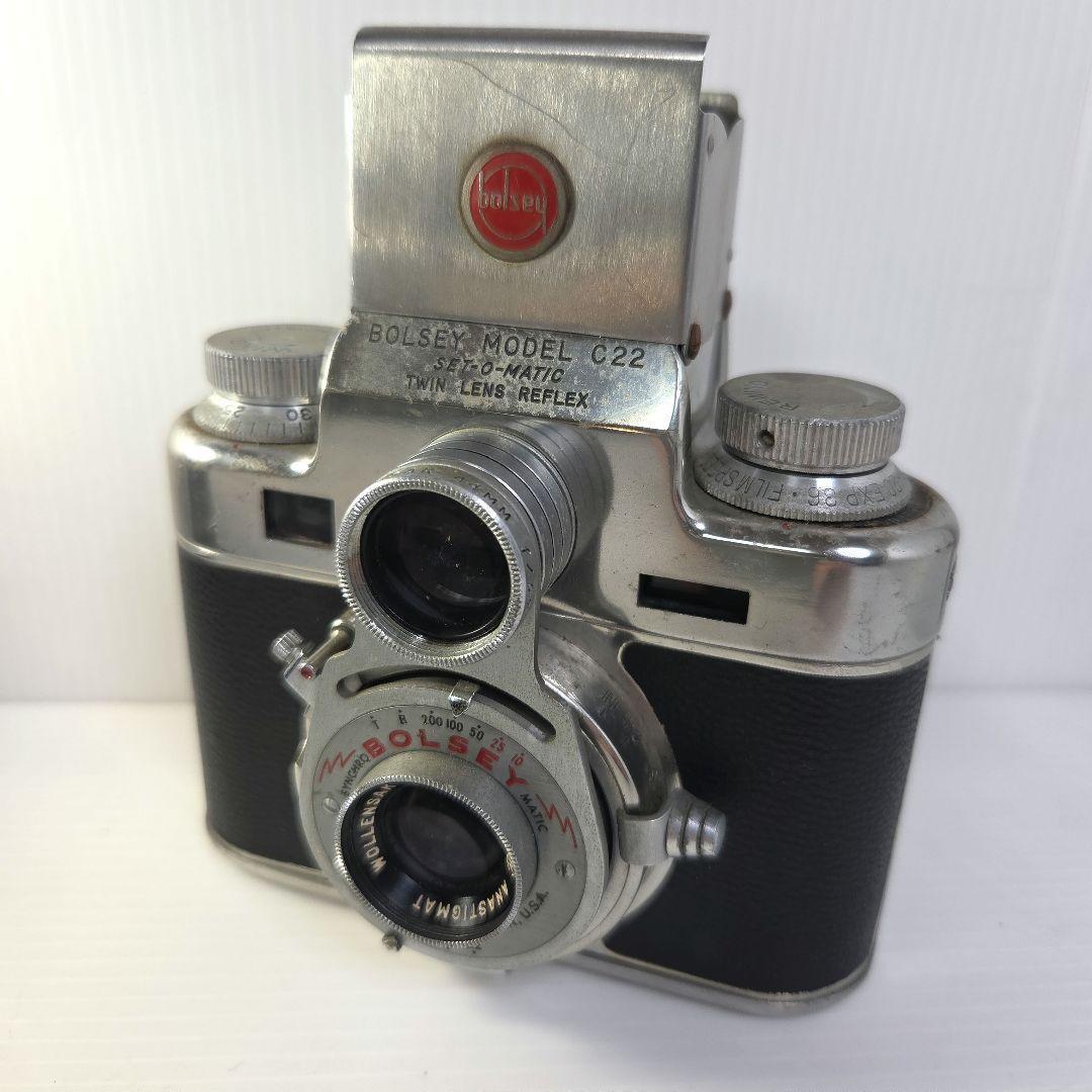BOLSEY ボルシー 二眼レフカメラ Camera C22 現状品 希少 ヴィンテージ レトロ カメラ拍卖