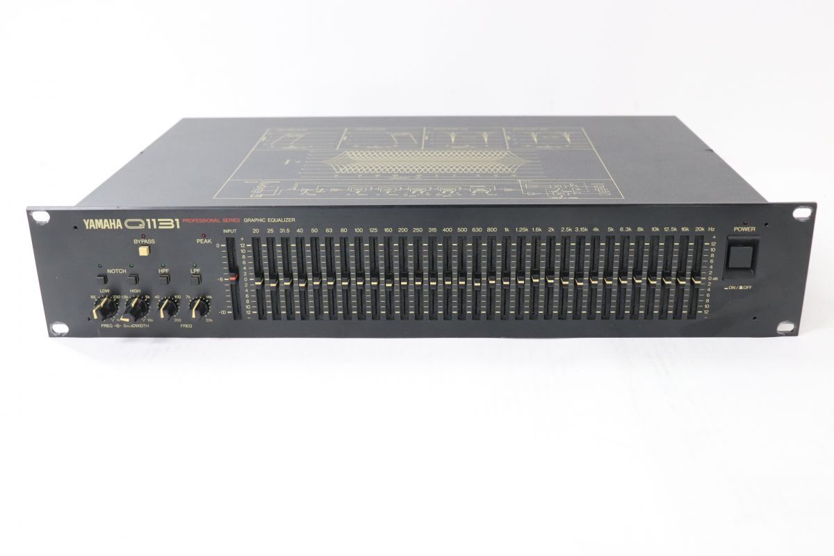 Yamaha ヤマハ Q1131 31バンドグラフィックイコライザー /5000拍卖