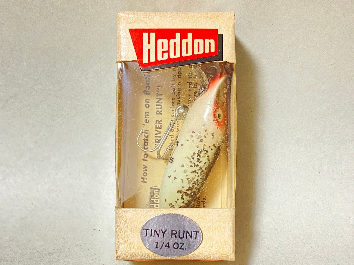 70s へドン タイニーフローティングラント デッドストック Heddon Tiny Floating Runt ビンテージ オールドルアー オールドタックル拍卖