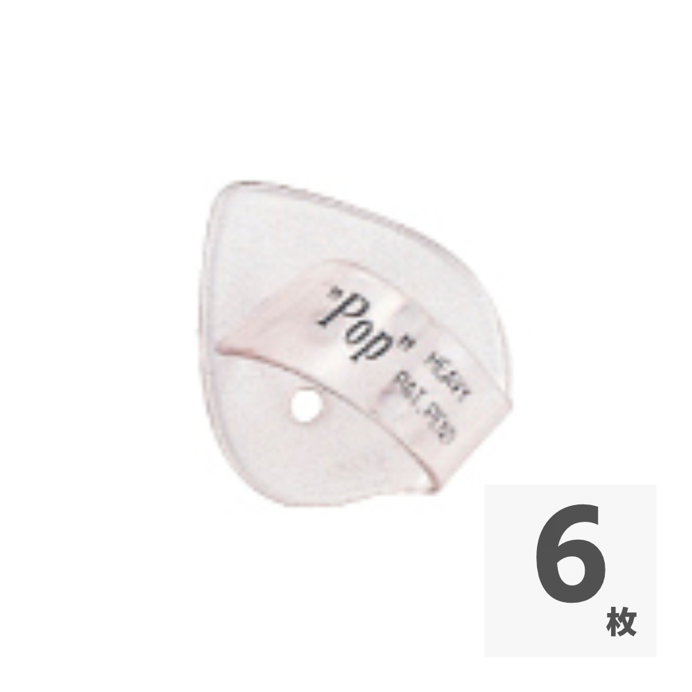 ギターピック サムピック 6枚 セット キクタニ HEAVY POP PICK TPR KIKUTANI拍卖
