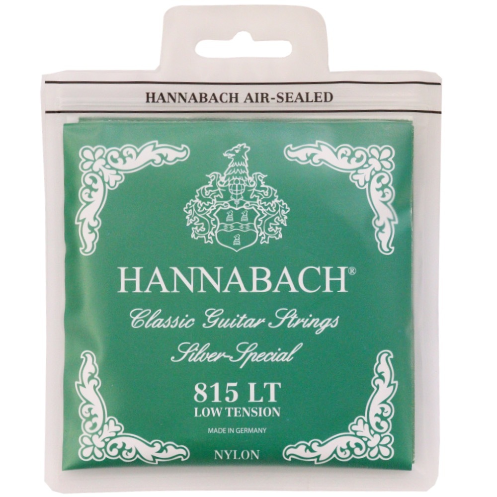 ハナバッハ クラシックギター弦 6セット HANNABACH 815 LT-Green Set 緑 グリーン ギター弦 クラギ弦拍卖
