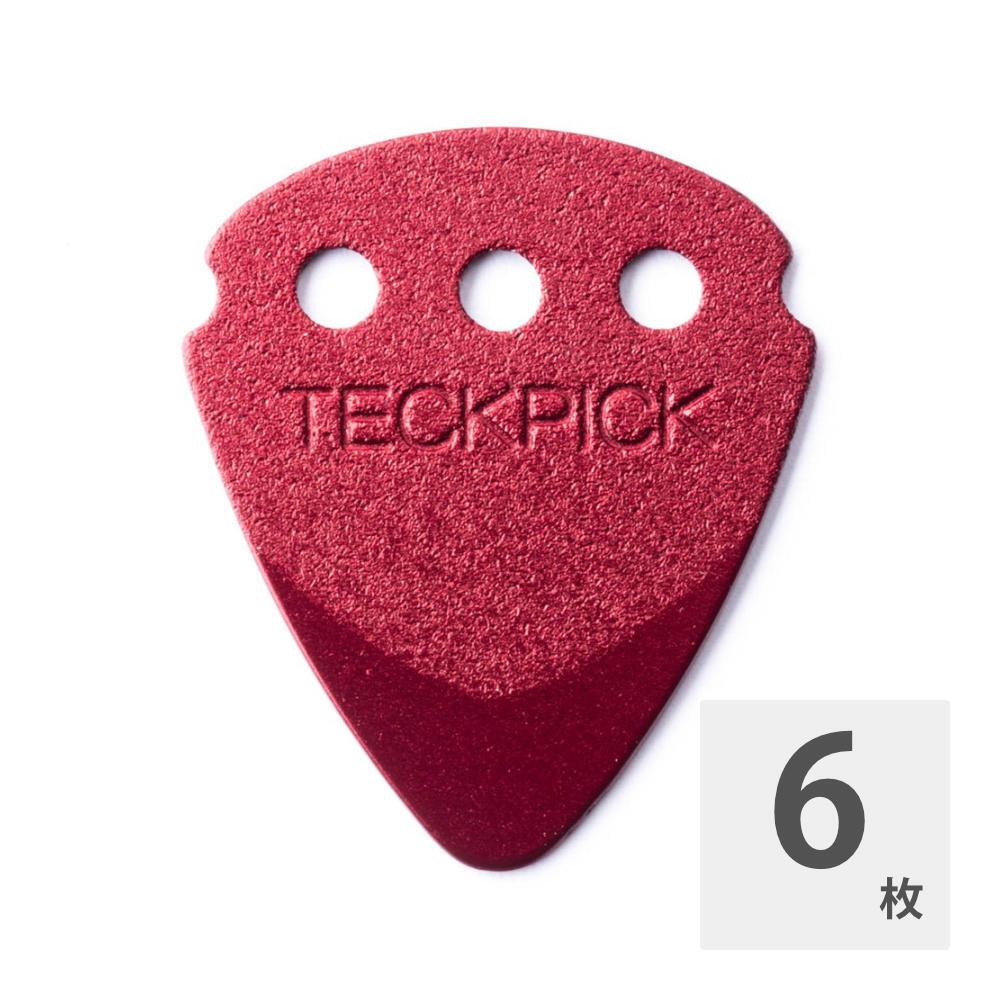 JIM DUNLOP 467 TECKPICK STANDARD Red ギターピック×6枚拍卖