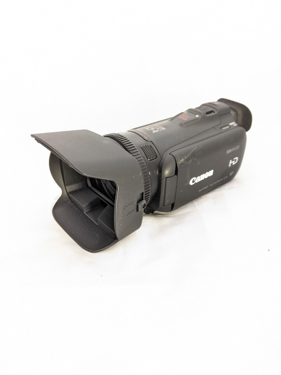 ★CANON ビデオカメラ iVIS HF G20 キャノン フード付き #04231拍卖