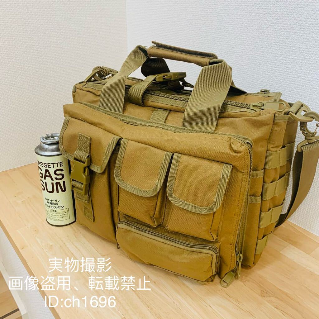 アウトドア用 超高品質 バックパック リュックサックミリタリー 大容量 多機能防水 サバゲー 装備 キャンプ 野外登山 38×11×28cm拍卖