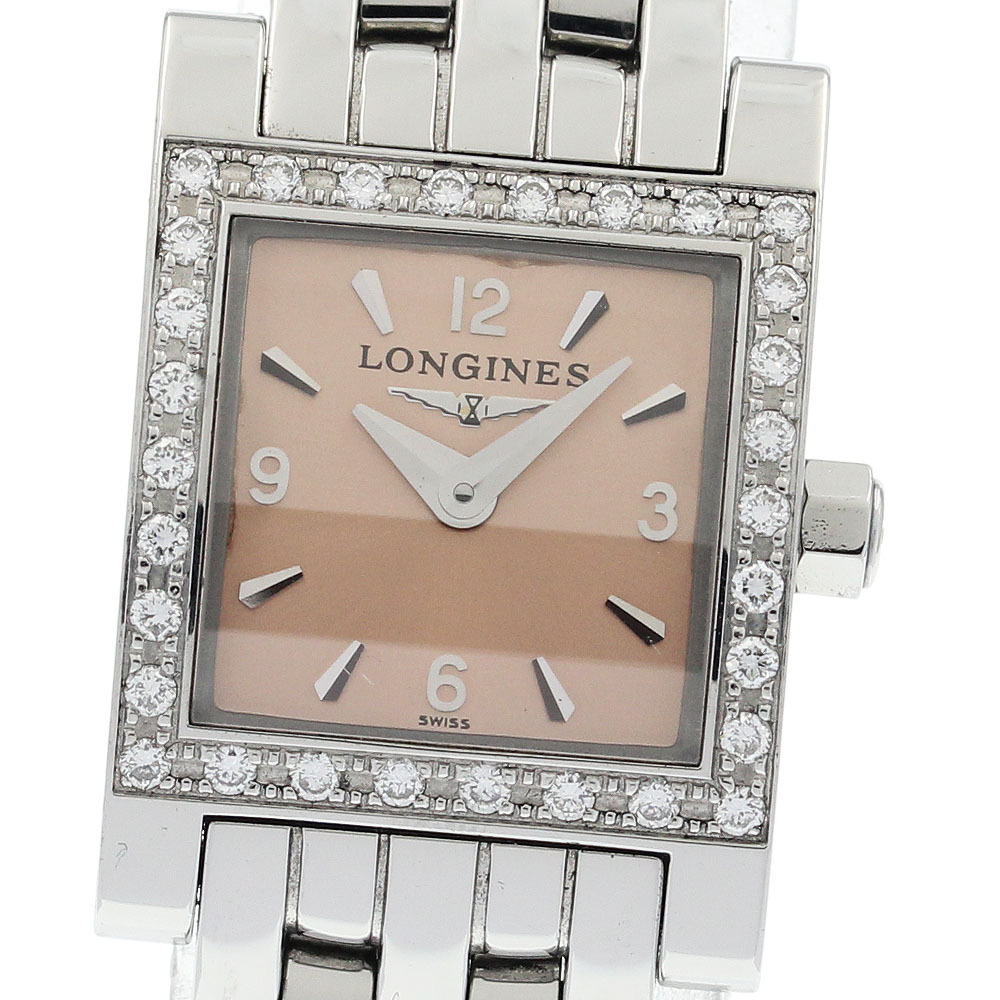 ロンジン LONGINES L5.161.0 ドルチェヴィータ ダイヤベゼル クォーツ レディース _934833【ev10】拍卖