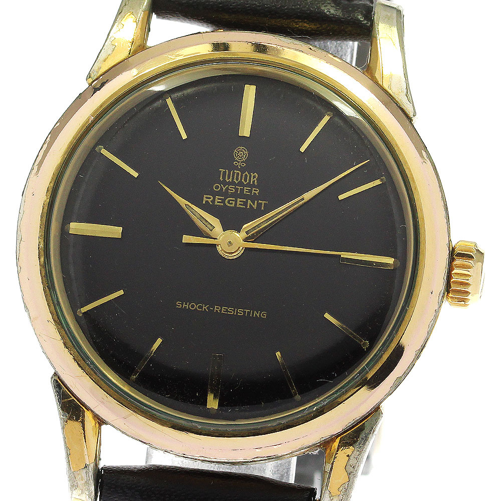チュードル TUDOR 7959 オイスター 小バラ 手巻き メンズ _746848拍卖