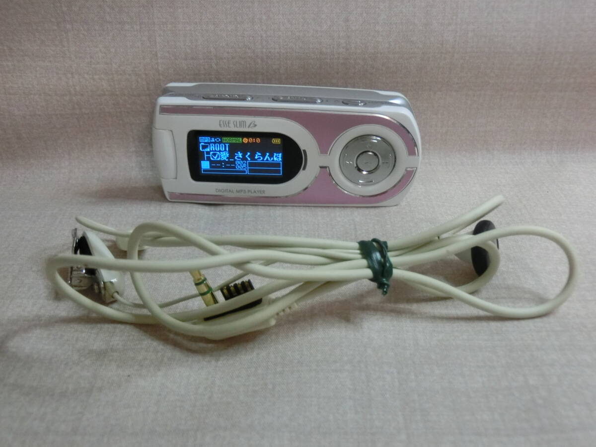 【№1022-i80522】中古品:サンヨーメガ株式会社 エッセンスリム ベータ ESSE SLIM β FM MP3プレーヤー(動作品)拍卖