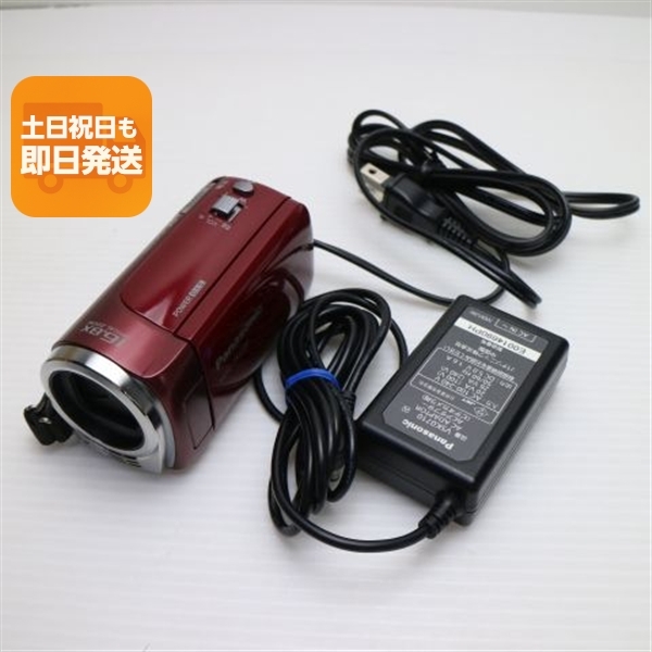 美品 HDC-TM25 レッド 即日発送 Panasonic デジタルビデオカメラ 本体 あすつく 土日祝発送OK拍卖