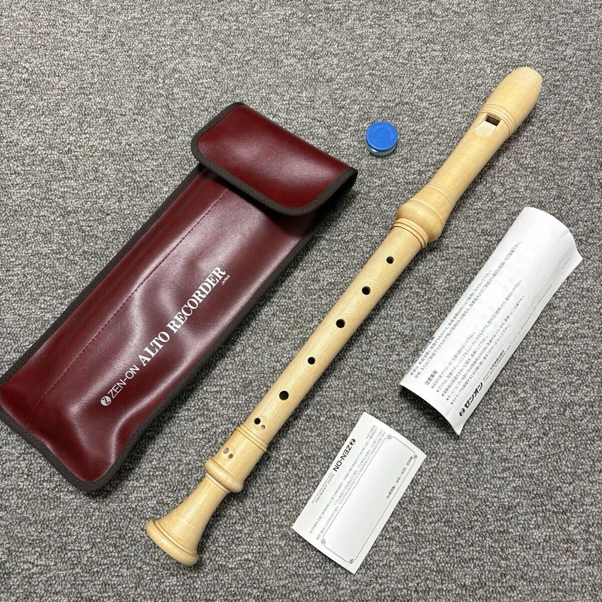 ZEN-ON ゼンオン アルトリコーダー A-3M 木製拍卖