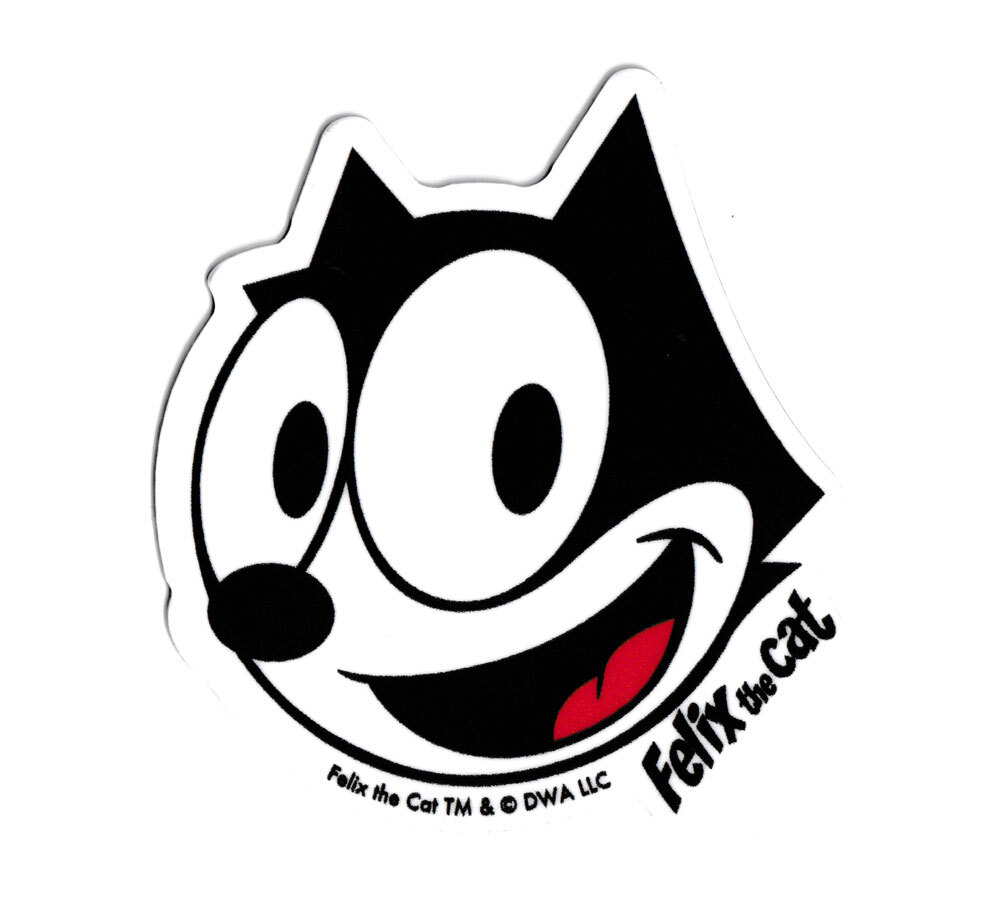 フィリックス・ザ・キャット ステッカー アメリカン アメリカ キャラクター 猫 おしゃれ スマホ かっこいい 車 バイク FACE 白拍卖